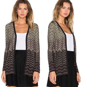 M Missoni Ripple Stitch Lurex Cardigan US 4 IT 40